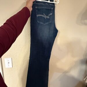 Wrangler Women's Deep Indigo Boot Cut Jeans